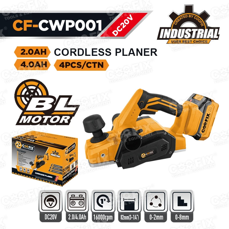 CF-CWP001 CORDLESS WOOD PLANER factory