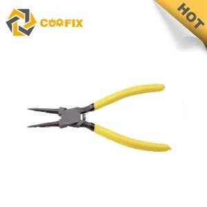 5 pulzier tal-kartun Azzar Amerikan Straight Head Tip Circlip Plier