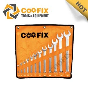 Sett ta 'spanner kumpressibbli riversibbli ta' COOFIX 12pcs
