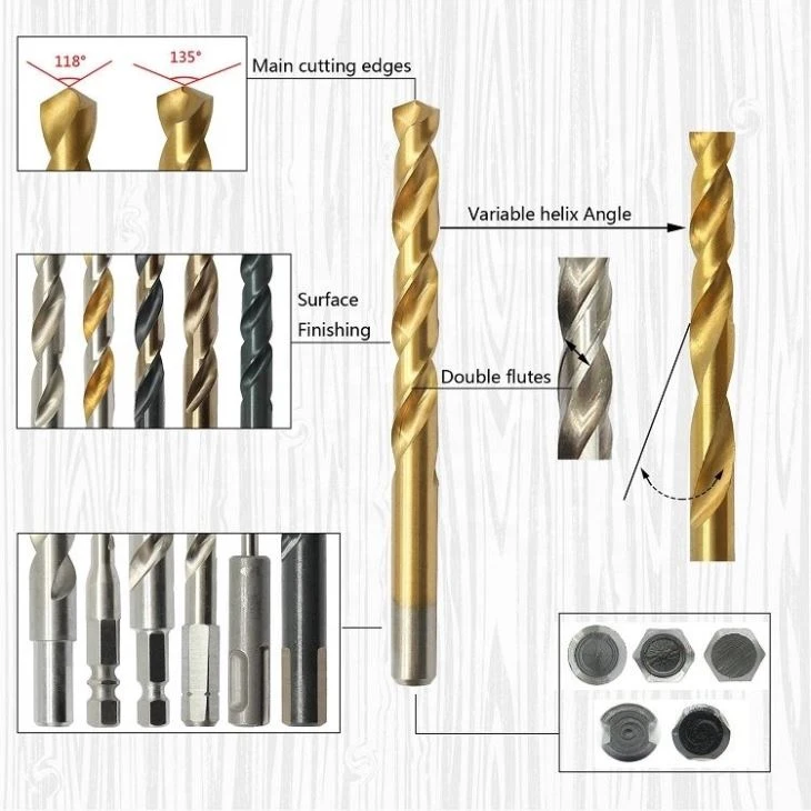 Straight Metal Twist Drill Bit